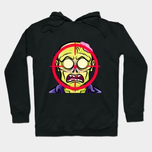 zombie headshot Hoodie